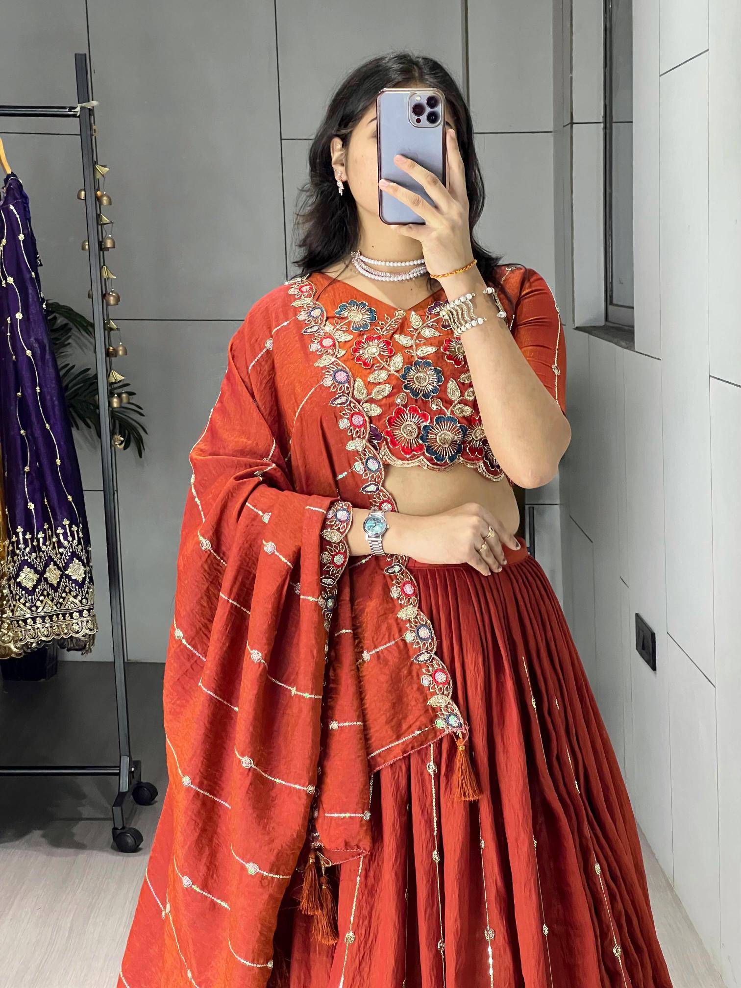 GRTN 8118 RUSTFENTA Vichitraa Lehenga choli wholesale price